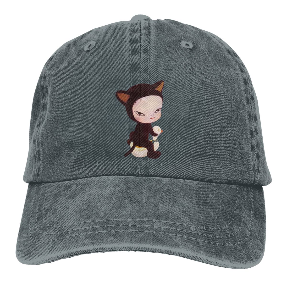 Golf Cap Dad - قبعة بيسبول للرجال مغسولة ، قبعات