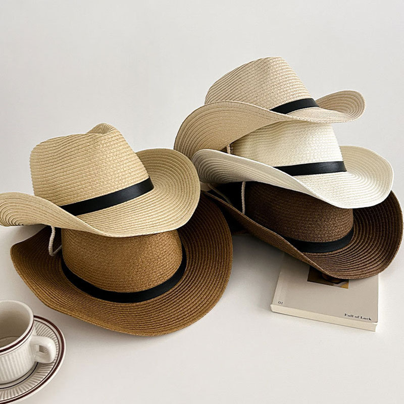 حار بيع الربيع قبعات رعاة البق - مراجعة Cowboy Hat Straw وسعره