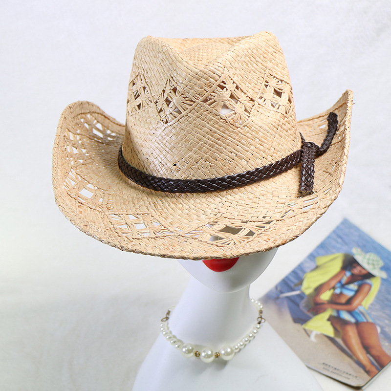 قبعة رعاة البقر الغربية المصنو - مراجعة Cowboy Hat Straw وسعره