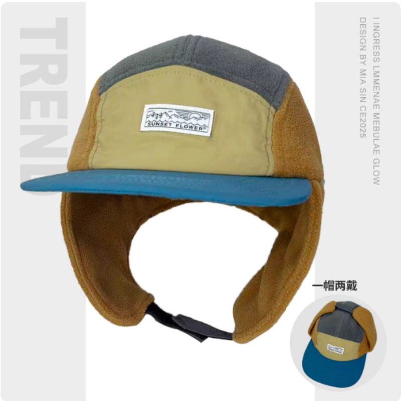 الكورية الشتاء القطبية الصوف ا - مراجعة Corduroy Cap 5 Panel وسعره